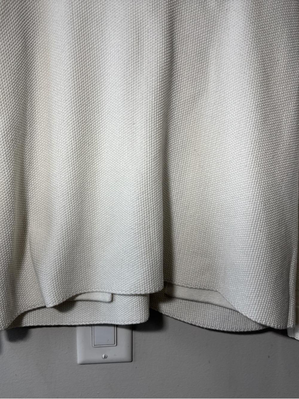 Saint James White Cotton Knit Cardigan Size 8 - Picture 7 of 11